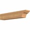Ekena Millwork Yorktown Smooth Rafter Tail, Western Red Cedar, 5 1/2"W x 6"H x 32"L RFT06X06X32YOR00SWR - alternate 1